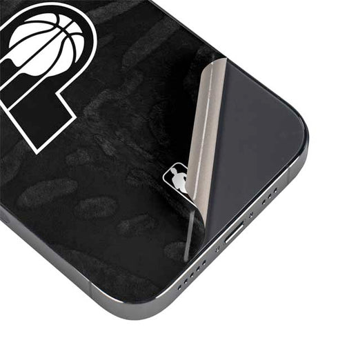 NBA Indiana Pacers Black Animal Print iPhone 16e Skin